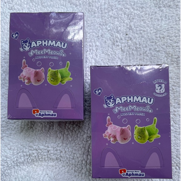 Sealed MeeMeows mystery plush by Aphmau.. 2 boxes - Picture 2 of 4